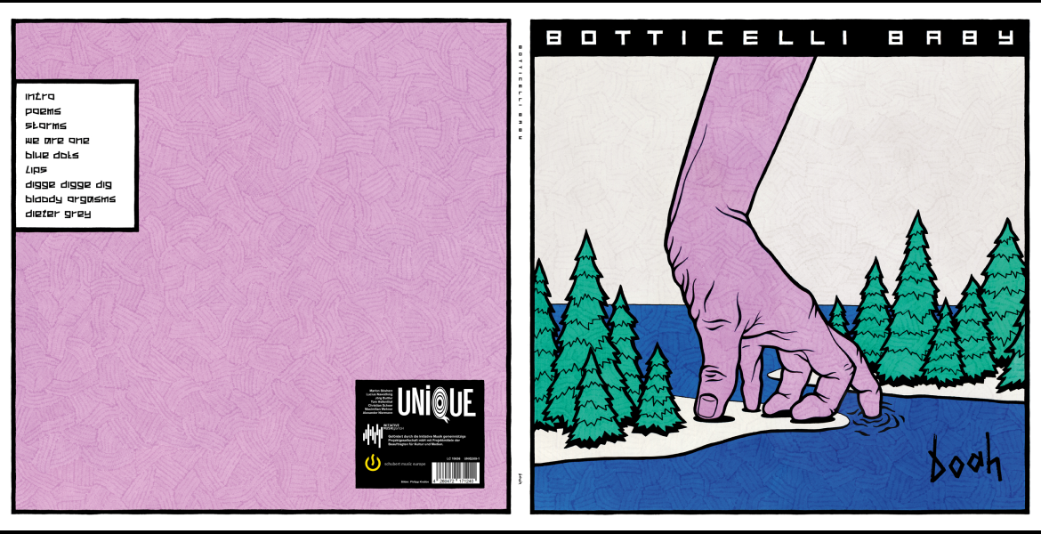  Boah LP, 12’’ Vinyl incl. Download Code for Digital Album (MP3, FLAC and more)  